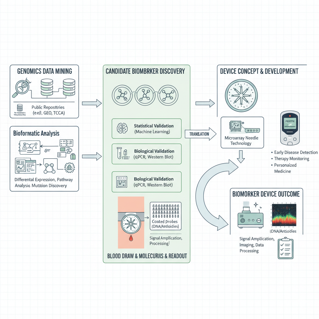 Abstract cf miRNA illustration